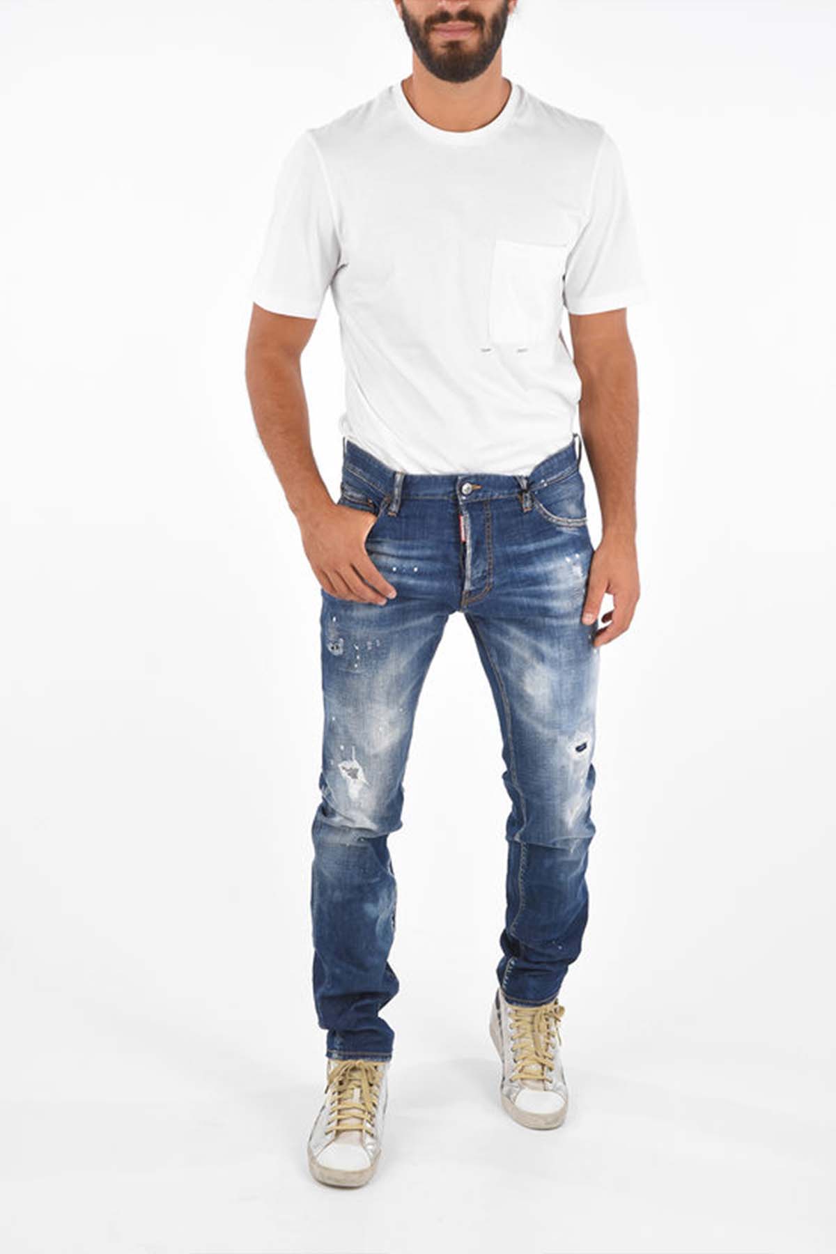 WASHED-OUT COOL GUY FIT JEANS 17 CM