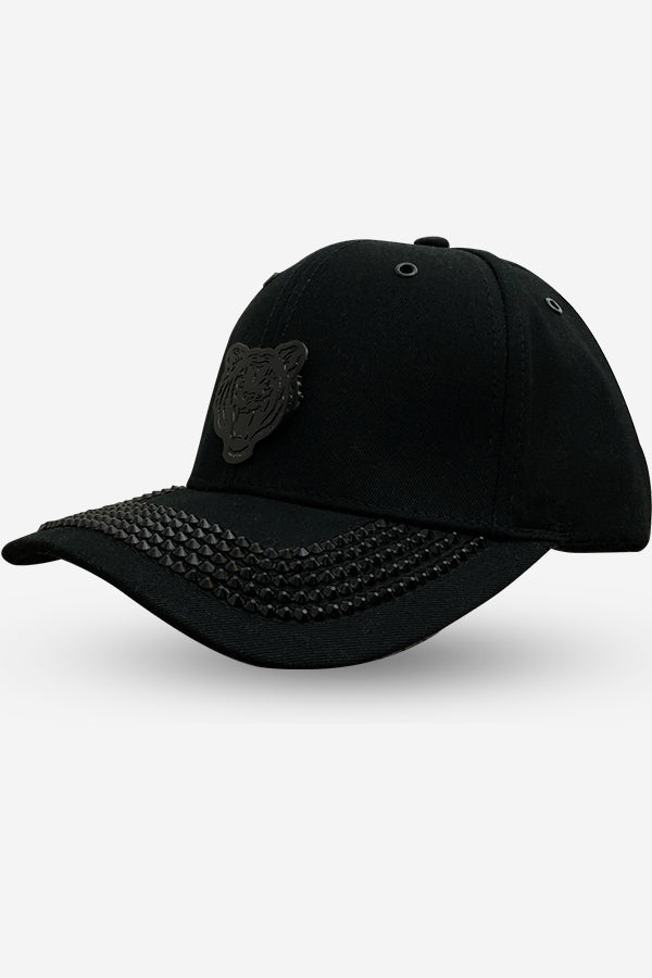 MIDNIGHT BLACK SWAROVSKI CRYSTAL CAP